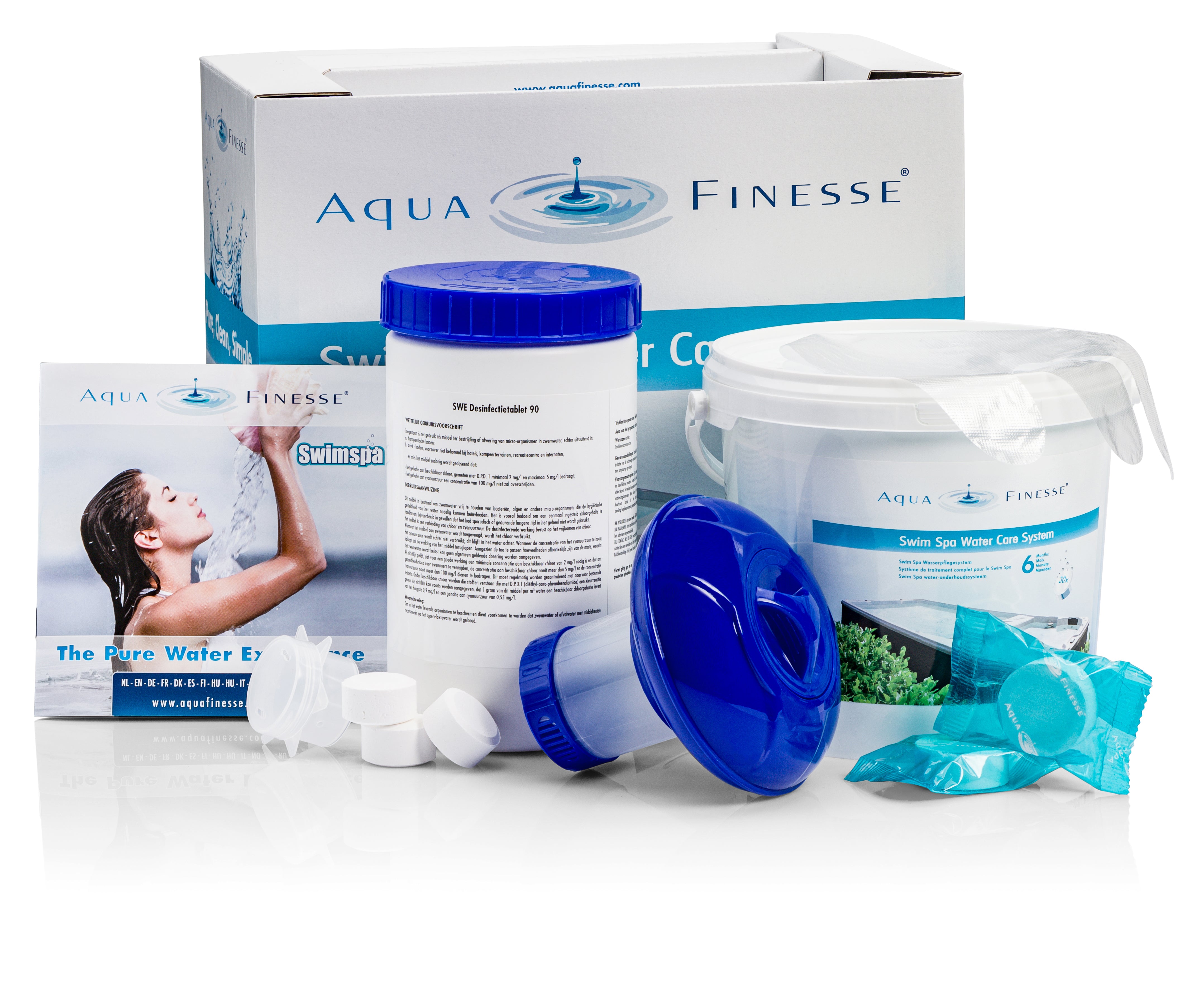 AquaFinesse pakket voor SwimSpa