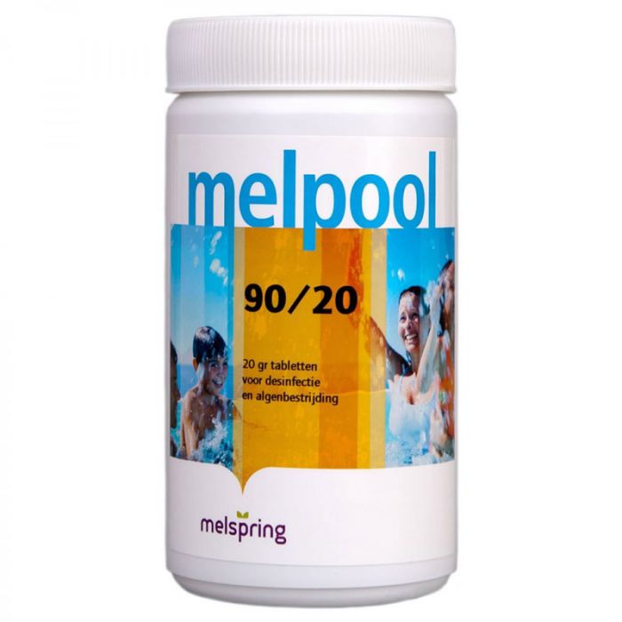 Melpool 90/20 chloortabletten 1 kg