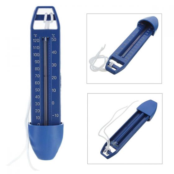 PoolStyle Standaard Thermometer Blauw
